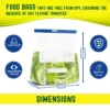 Free from BPA Durature Reusable Freezer Bags